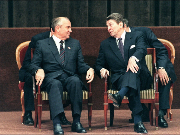 Горбачёв и&amp;nbsp;Рейган