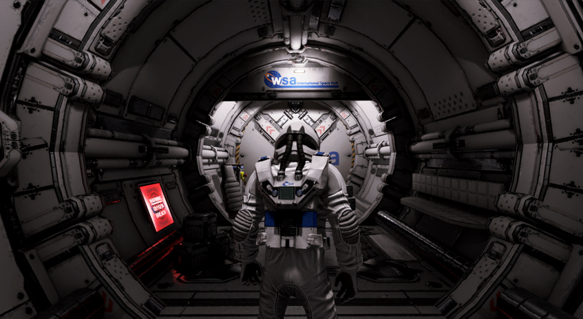 Игра очень хорошо адаптировала современный внешний вид космической техники по сеттинг недалекого будущего