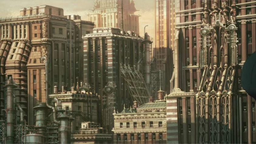 Влияние первого фильма на представление Готэма сложно отрицать, для примера, в антологии от японских авторов Бэтмен: Рыцарь готэма в первой же истории город изображен смесью Манхэтена с индастриалом.