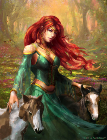 Эпона еще не раз сопровождала героя в его путешествиях. А свое имя она получила в честь кельтской богини коневодства&amp;nbsp;