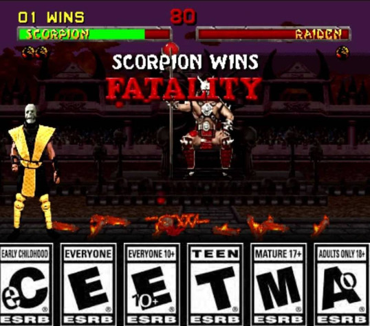 Mortal Kombat сделал то, что вы можете сегодня наблюдать абсолютно на каждом лицензионном диске или его цифровой версии с любой видеоигрой.