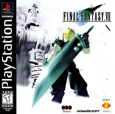 Обложка американской версии Final Fantasy VII