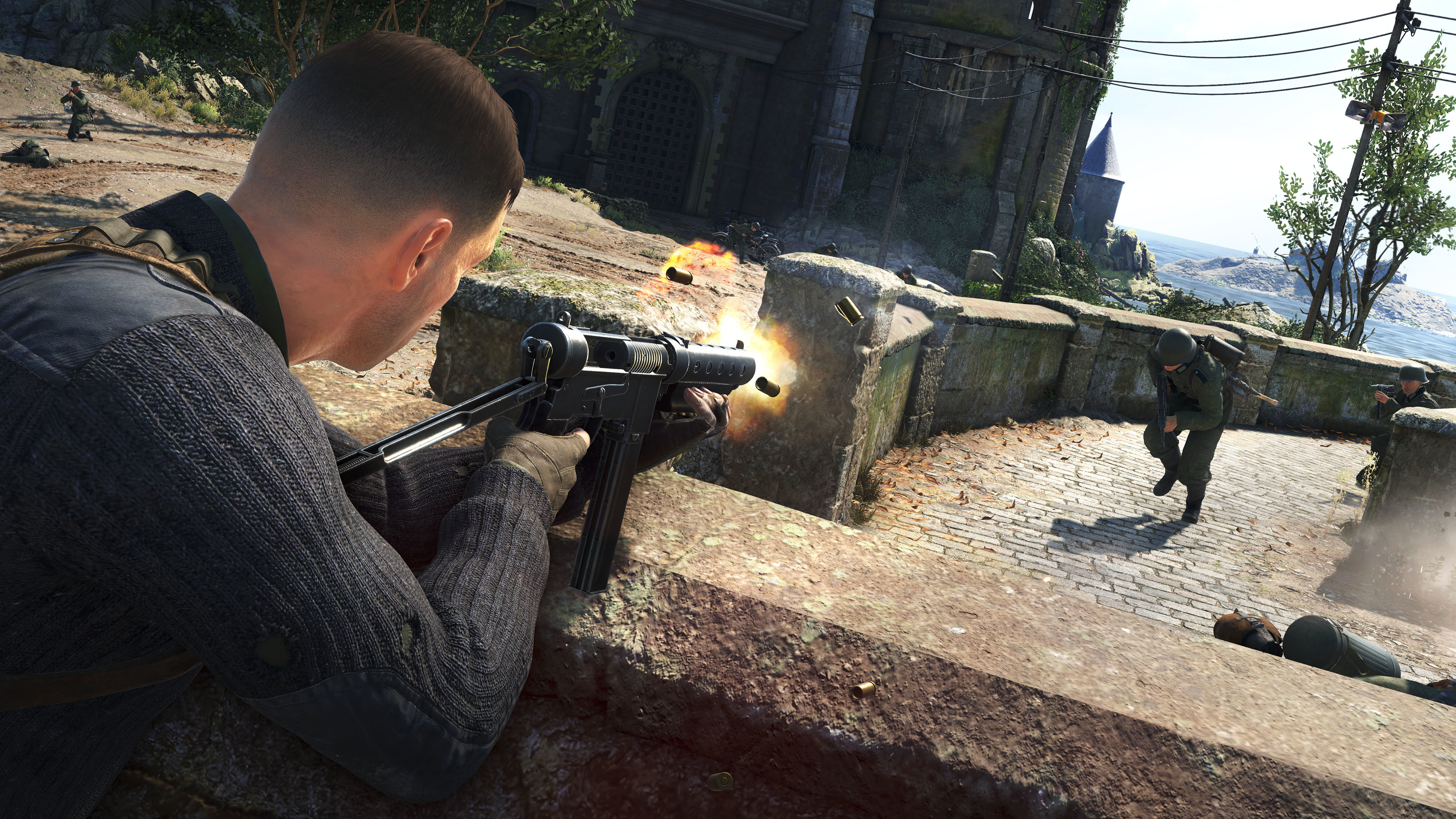 Французский поцелуй из снайперской винтовки — анонс Sniper Elite 5 |  StopGame