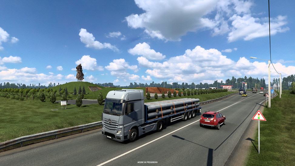«От Волги до Енисея» — свежие скриншоты из дополнения про Россию для Euro Truck Simulator 2