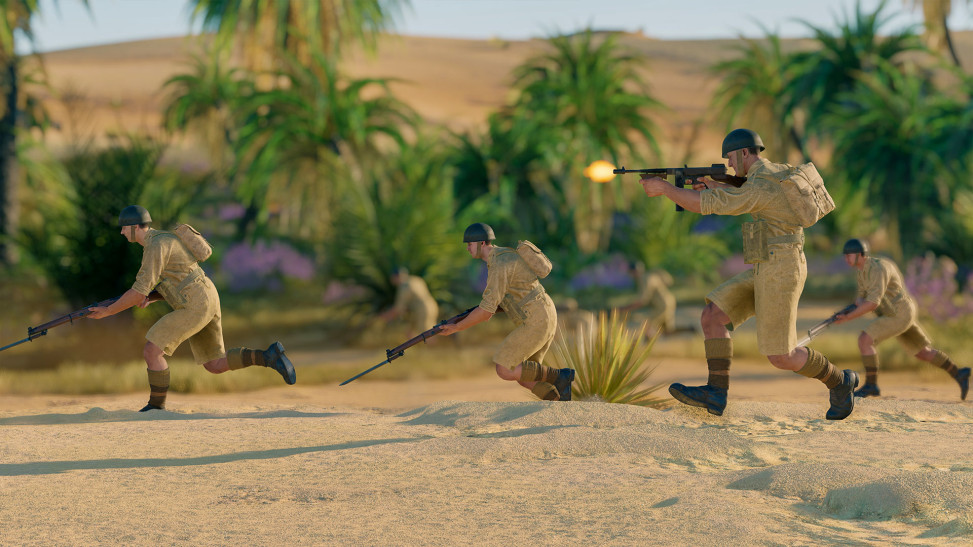 In Enlisted, A Closed Beta Test Campaign &#8220;Battle For Tunisia&#8221; Began