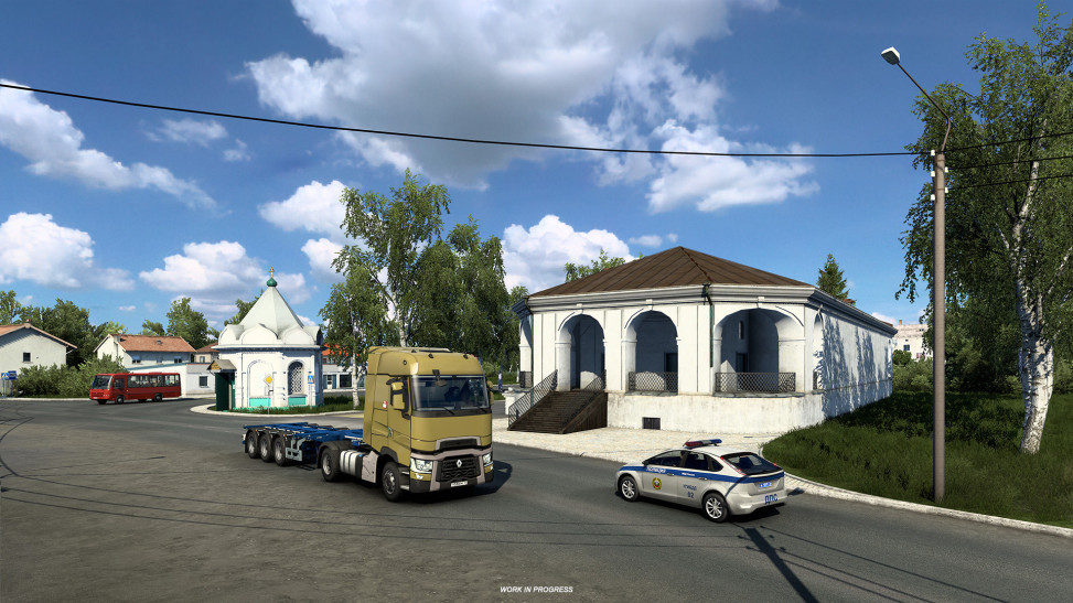 «От Волги до Енисея» — свежие скриншоты из дополнения про Россию для Euro Truck Simulator 2