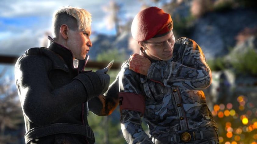 Я&amp;nbsp;бы даже рискну и&amp;nbsp;назову сюжет Far cry 4 более интересным и&amp;nbsp;глубоким, нежели чем в&amp;nbsp;Far cry&amp;nbsp;3. Если в&amp;nbsp;Far cry 3 тема игры&amp;nbsp;— безумие, раскрывается в&amp;nbsp;полной мере лишь пока жив Ваас, (!!! СПОЙЛЕР!!!), а&amp;nbsp;после того, как он&amp;nbsp;якобы погиб, игра свою тему забывает, превращаясь в&amp;nbsp;обычный боевик. Far cry 4 же&amp;nbsp;свою тему&amp;nbsp;— ложные образы людей и&amp;nbsp;событий, не&amp;nbsp;забывает даже после того, как ты&amp;nbsp;заканчиваешь сюжет игры.