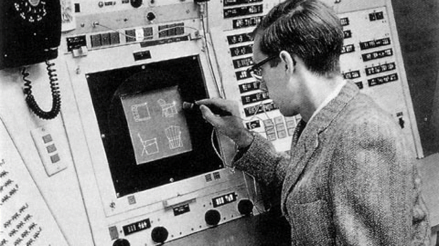 Первая цифровая компания. Программа Sketchpad и Айвен Сазерленд 1963. Айвен Сазерленд (Ivan Sutherland). Айвеном Сазерлендом система Sketchpad.