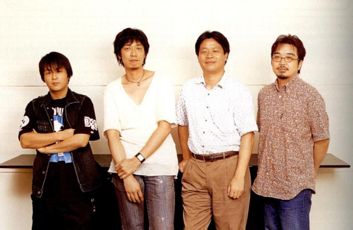Слева направо – Тэцуя Номура, Юсуке Наора, Ешинори Китасе, Кадзусиге Нодзима