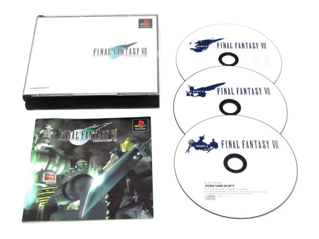 Японское издание Final Fantasy VII