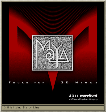 Загрузочный экран Maya 1.0