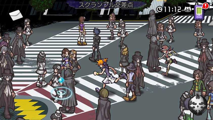 Кадр из игры The World Ends With You