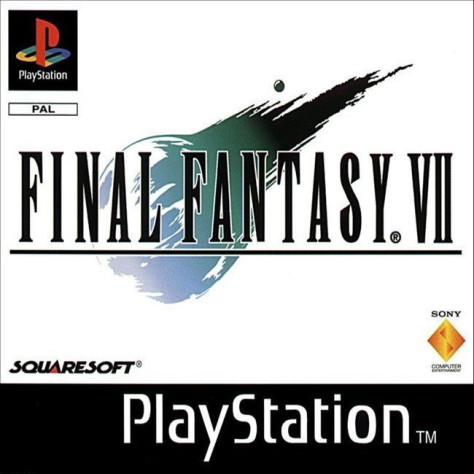 Обложка Европейского издания Final Fantasy VII