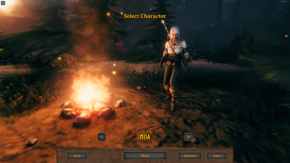 Moder added Characters &#8220;Witcher&#8221; in Valheim