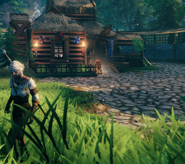 Moder added Characters &#8220;Witcher&#8221; in Valheim