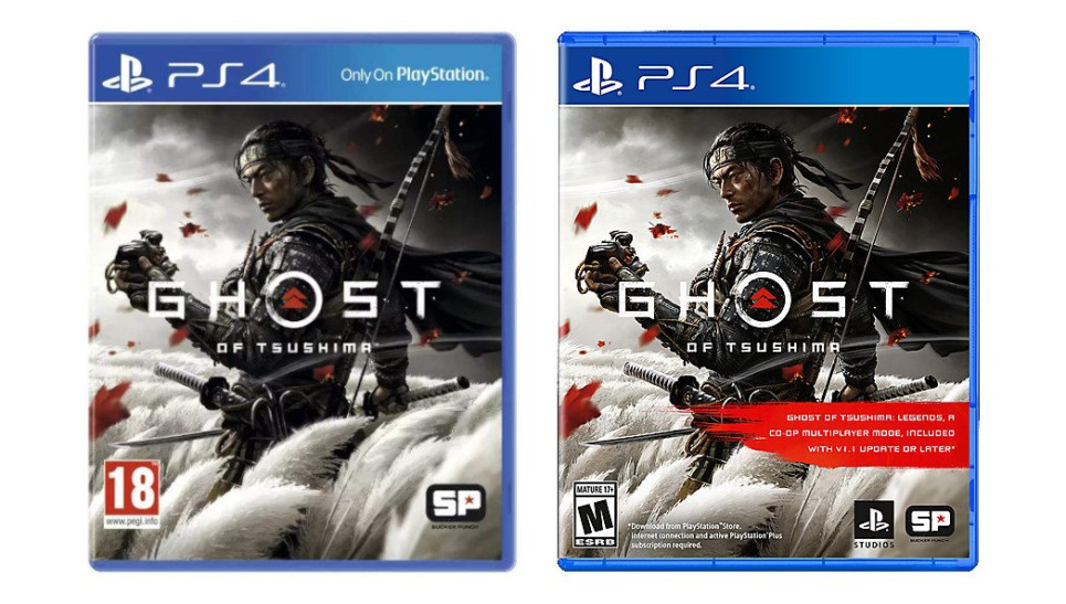 The reminder of the exclusivity disappeared from the boxes of Ghost of Tsushima