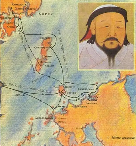 На картинке Хубилай - внучек Чингисхана
