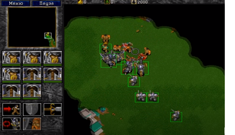 Все три документированных случая встреч с&amp;nbsp;«союзниками» в&amp;nbsp;рамках оригинальной кампании второго Warcraft
