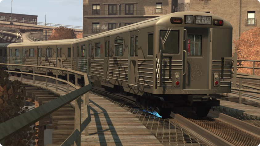 Subway в Grand Theft Auto IV.