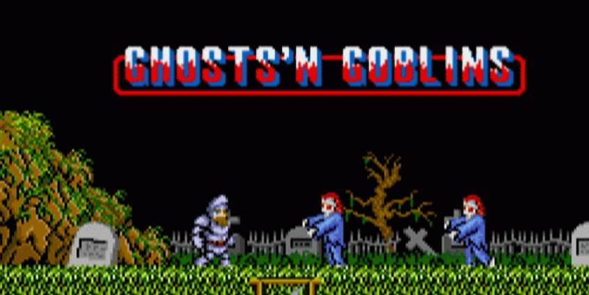 Иронично, что в&amp;nbsp;Ghosts&amp;nbsp;n&amp;nbsp;Goblins игра начинается на&amp;nbsp;кладбище. Capcom как&amp;nbsp;бы намекают, что умирать придется часто