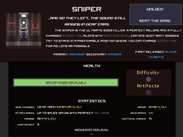Sniper использует свою снайперскую винтовку (спасибо Капитан Очевидность).
