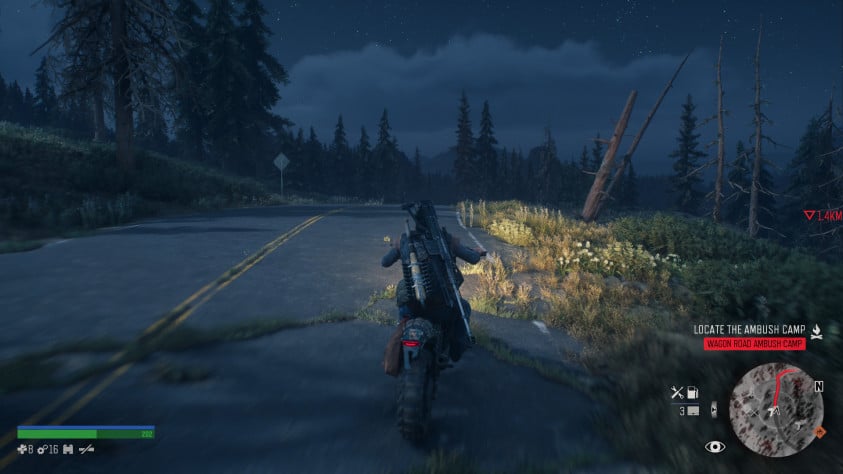 Картинка в Days Gone сипатичная. Иногда постапокалиптические виды даже навевают лёгкую тоску. Но нет ничего, что бы особо впечатлило или запомнилось.