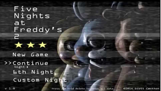 История серии Five nights at Freddy's. Часть 2. Five nights at Freddy's 2