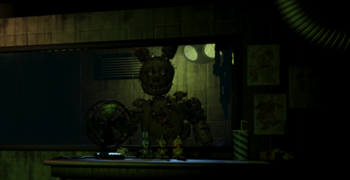 История серии Five nights at Freddy's. Часть 3. Five nights at Freddy's 3