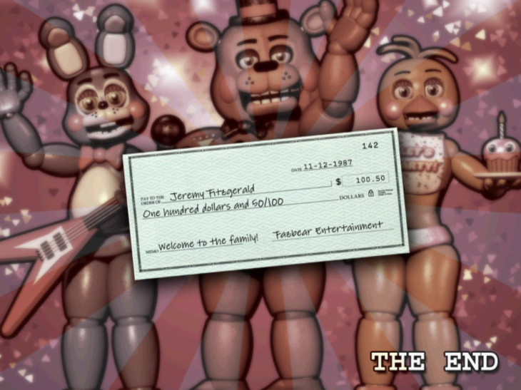 История серии Five nights at Freddy's. Часть 2. Five nights at Freddy's 2