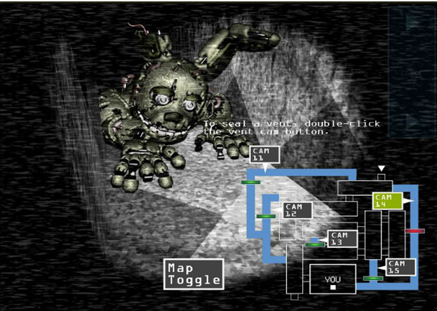 История серии Five nights at Freddy's. Часть 3. Five nights at Freddy's 3