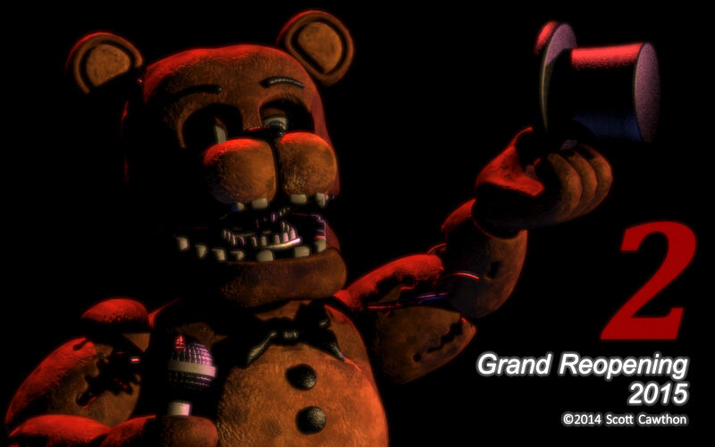 История серии Five nights at Freddy's. Часть 2. Five nights at Freddy's 2