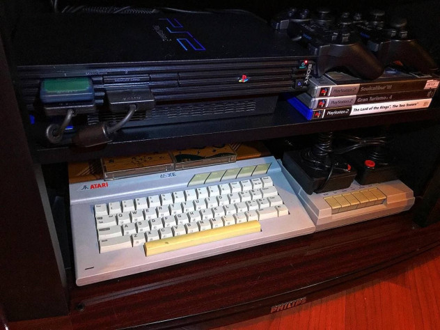 PS2 fat pal, Atari 65XE