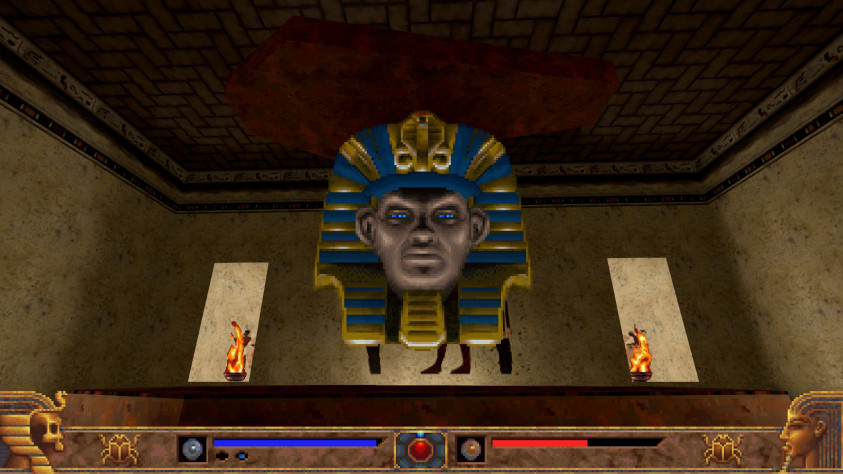 Сам фараон, понятное дело, не очень доволен подобным раскладом.
