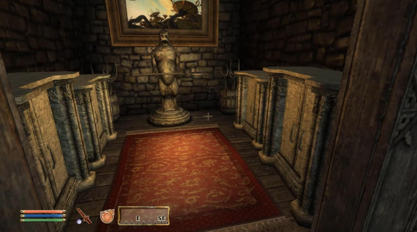 В дополнении «Дрожащие острова» для Oblivion разработчики оставили большущую отсылку к Morrowind.