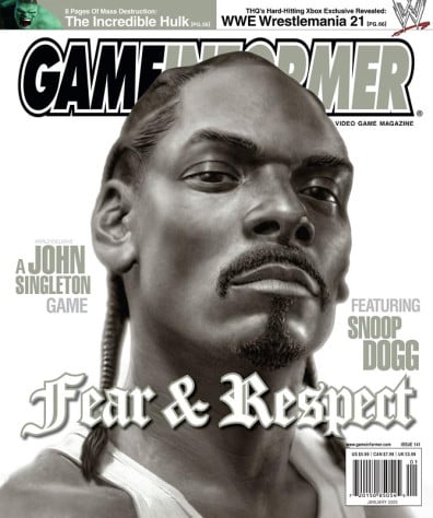 Fear &amp;amp; Respect попала на обложку выпуска Game Informer за январь 2005 года.