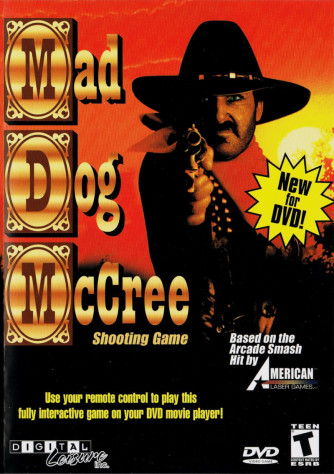 Обложка Mad Dog McCree для DVD.