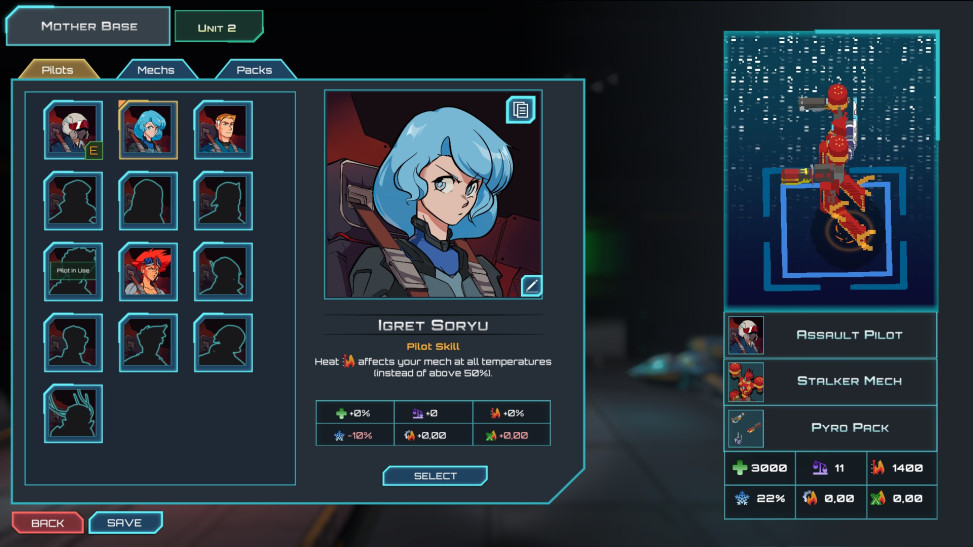 Ignited Steel: Mech Tactics: Обзор