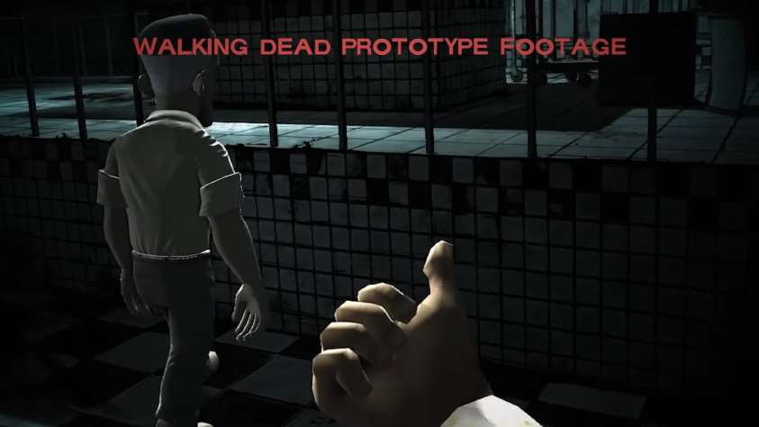 Кадры из&amp;nbsp;прототипа, когда игра уже базировалась на&amp;nbsp;«Ходячих мертвецах».