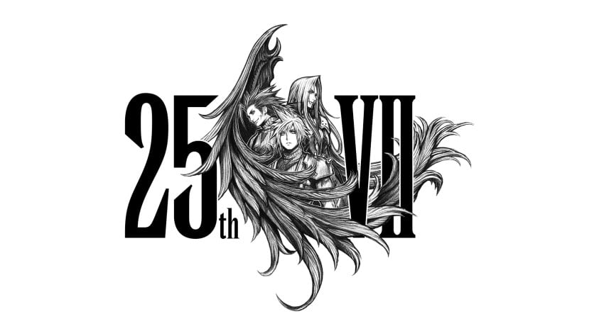 Логотип к&amp;nbsp;юбилею Final Fantasy&amp;nbsp;VII.