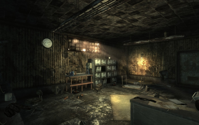 Типичное жилище в Fallout 3.