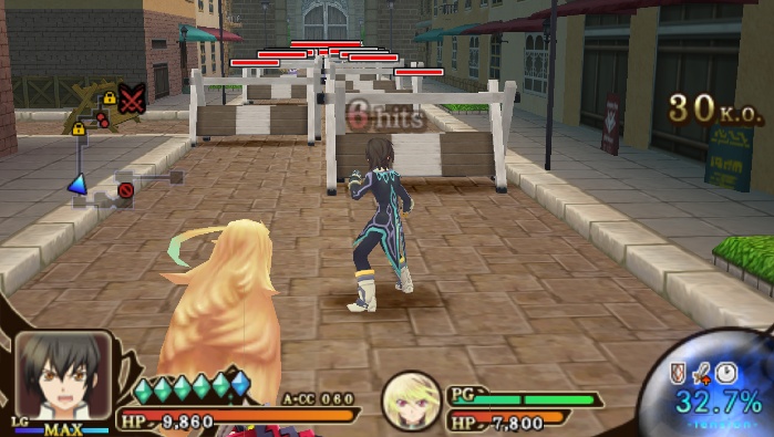 Twin Brave, которая дала название игре, является способностью, при которой союзник становится рядом и повторяет за твоим персонажем удары.