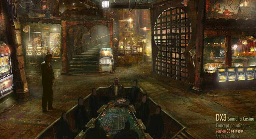 Один из концепт-артов несостоявшегося третьего Deus Ex от Ion Storm.