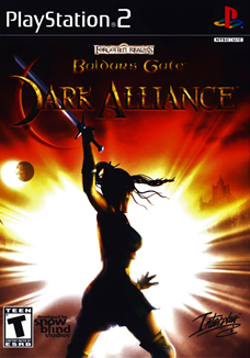 Обложка Playstation 2-версии Baldur&#039;s Gate: Dark Alliance