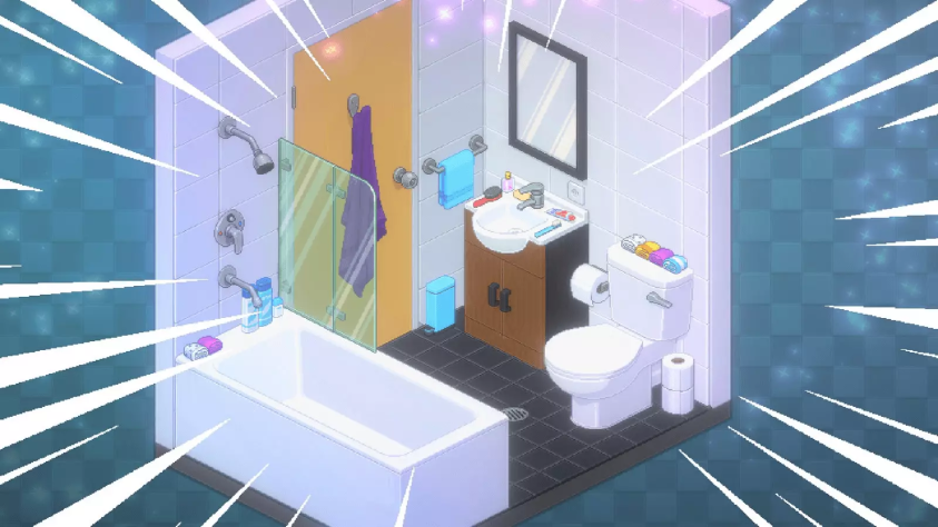 Какой-то аниме-туалет