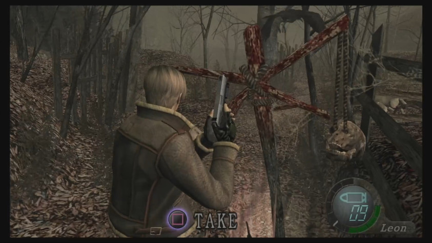 Про ворону и гранату это отслылка на Resident Evil 4