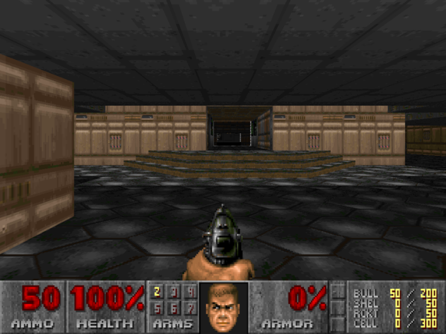 Рис. 24. Скриншот из игры Doom 1993г.[52]