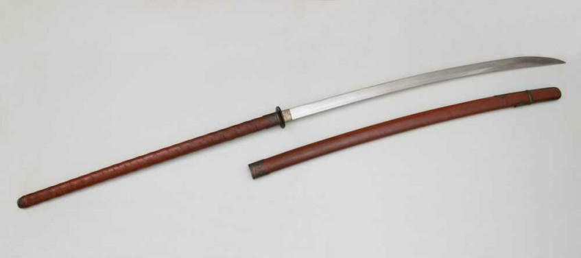 Японское оружие &quot;Нагамаки&quot; распространенное в Японии ХIII века.
