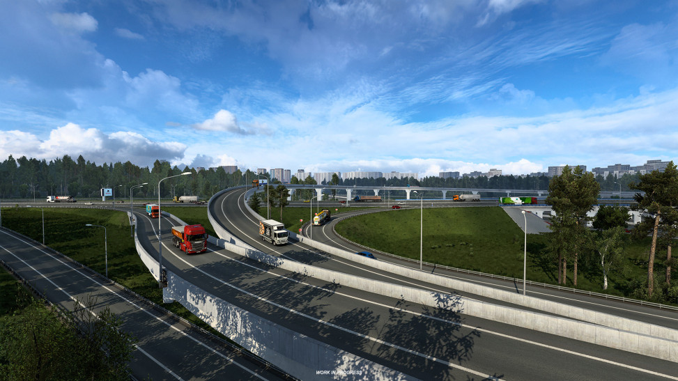 Разработчики Euro Truck Simulator 2 развенчают миф о плохих российских дорогах в DLC Heart of Russia