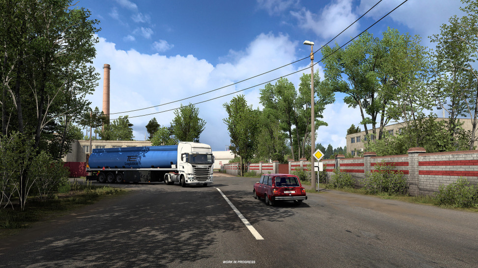 Разработчики Euro Truck Simulator 2 развенчают миф о плохих российских дорогах в DLC Heart of Russia
