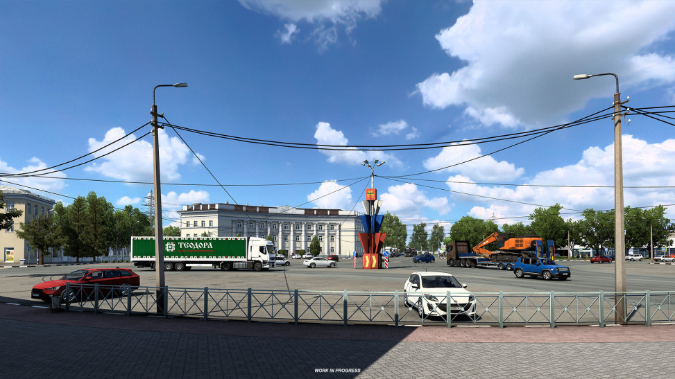 Разработчики Euro Truck Simulator 2 развенчают миф о плохих российских дорогах в DLC Heart of Russia